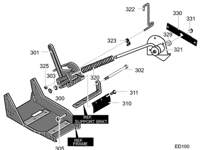 Part Location Diagram of 338656-860 Murray DISCONTINUED